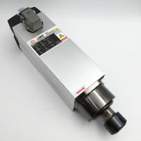 3.5KW 1.92NM 380V 8.8A 300Hz ER25 6mm 18000rpm Square Spindle Motor Woodworking